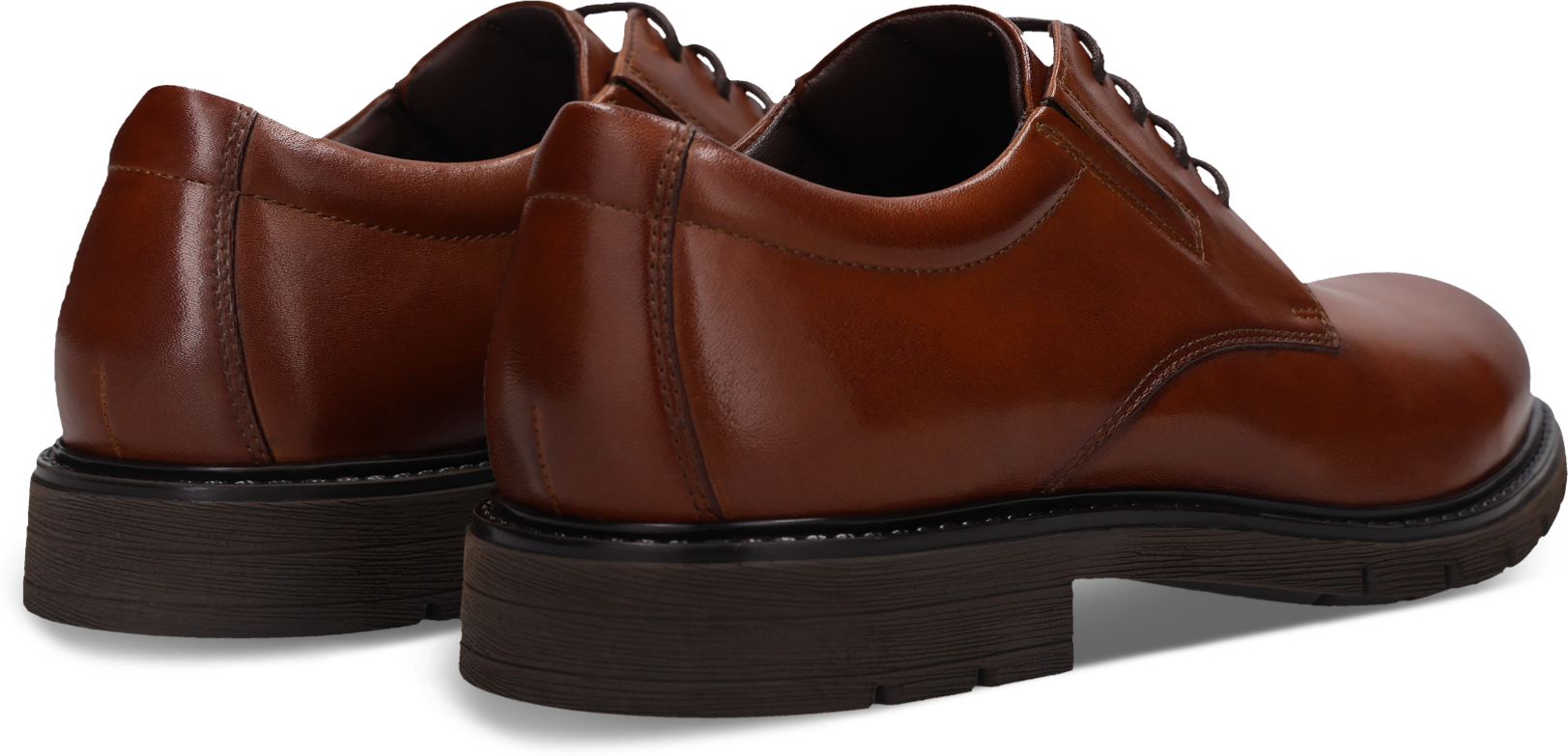 Schnürschuh SALAMANDER "Cottbus", Herren, Gr. 42, Textil, braun (cognac), Leder, Schuhe Schnürschuh, Anzugschuh, Business-Schnürer, Festtagsschuh mit Stretch