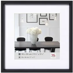 Walther Design, Bilderrahmen, Steel Style Kst.-Rahmen (30.90 x 30.90 cm)