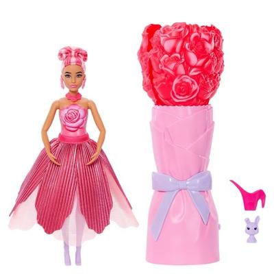Barbie Flower Surprise Puppe - rote Rose