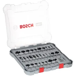 Bosch Professional Zubehör, Fräser, 1/4" Fräser 30 Stk.