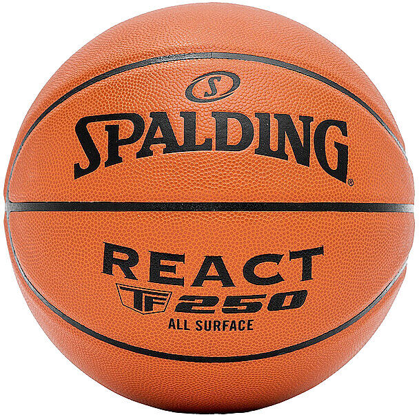 SPALDING Basketball React TF 250 SZ orange   6 B