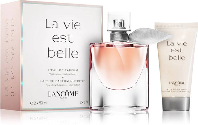 Lancome La Vie Est Belle Ladies 50ml 2pc Giftset Travel Exclusive 50ml