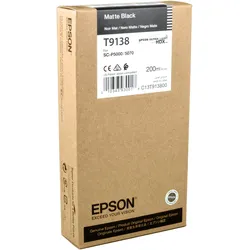 Epson, Druckerpatrone, T9138 Matte Black Ink Cartridge (BK)