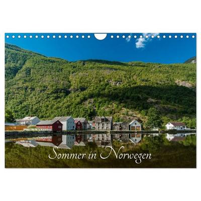 Sommer in Norwegen (Wandkalender 2027 DIN A4 quer), CALVENDO Monatskalender