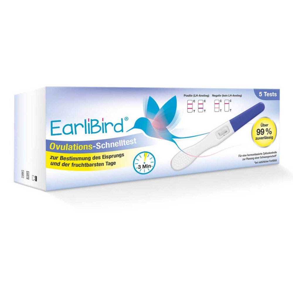 Hager Pharma GmbH Earlibird Ovulationstest 20087316