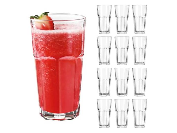 Libbey 70686 Cooler/Trinkglas GIBRALTAR, 24er Set, Pressglas, 592 ml 592 ml; Pressglas; 24er Set