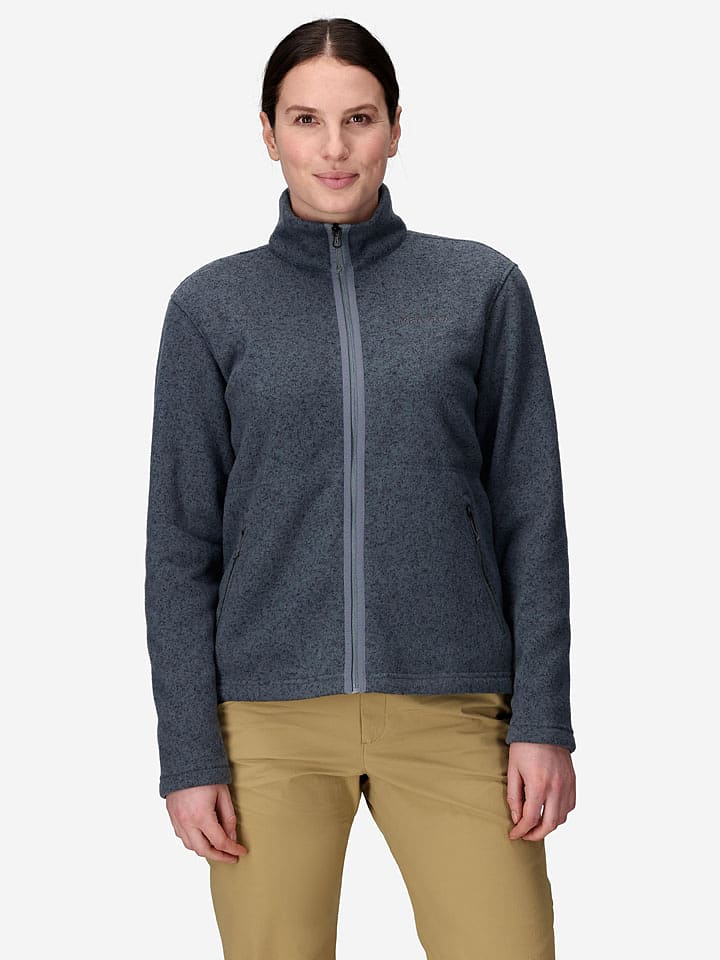 Marmot Fleecejacke "Drop Line" in Dunkelblau - S