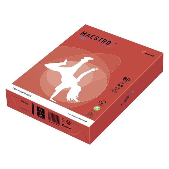 Igepa Mondi Fotokopierer und Multifunktionsgerät A4 rot (250 g/m²) (9417-CO44A80S)