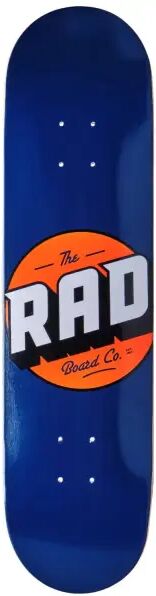 RAD Skateboards Skateboard Deck RAD Solid Logo (8" - Navy)