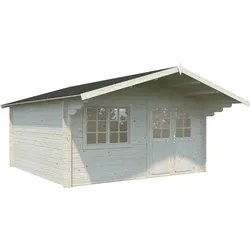 Palmako Gartenhaus Britta 17,5 m2 - 40 mm Transparent tauchimprägniert