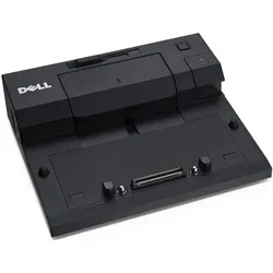 Dell E-Port II Simple (Docking Port, 1 Port), Dockingstation + USB Hub, Schwarz