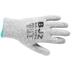 BJZ A-64473 ESD-Handschuh schnittfest Kleider-Größe: XS Polyethylen, Nylon, Elasthan, Carbonisierte Fasern
