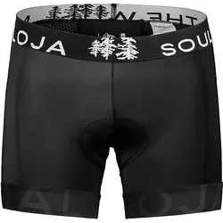 FILA, Herren, Funktionsunterhose, Fahrrad-Boxershorts Maloja Plane NOS - moonless (S), Schwarz, S
