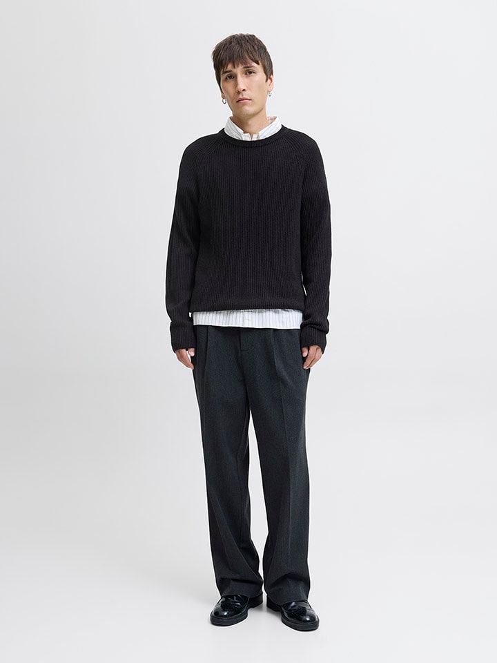 Jack & Jones Pullover in Schwarz - XL