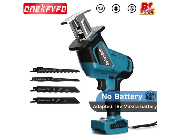Makita – scie sauteuse électrique sans balais, Rechargeable, vitesse du métal, coupe du bois, pour batterie 18V (sans batterie)