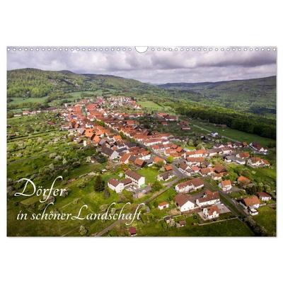 Dörfer in schöner Landschaft (Wandkalender 2027 DIN A3 quer), CALVENDO Monatskalender