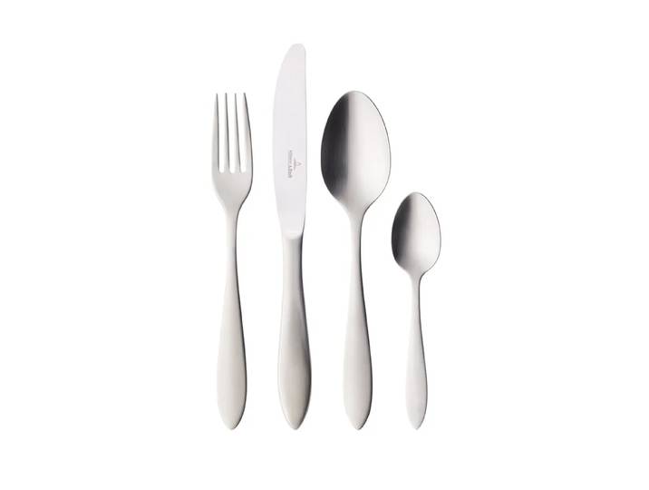 Villeroy & Boch Arthur Besteckset gebürstet 24 Teile Edelstahl