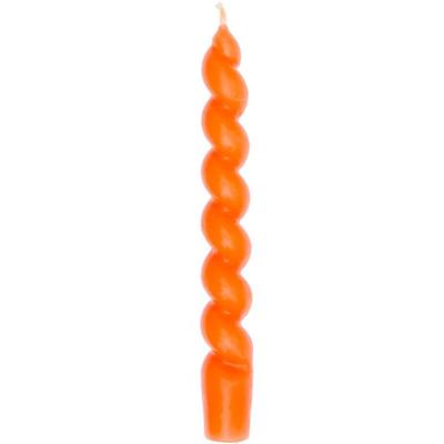 Spiralkerze, Soft Neon Orange