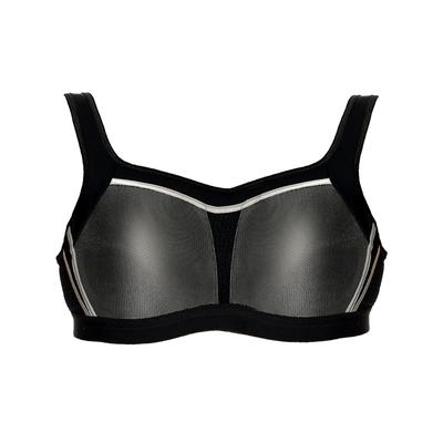 Sport-BH VIANIA "Sport BH extreme", Damen, Gr. 75, Cup E, schwarz, Obermaterial: 81% Polyester PES. 16% Polyamid PA. 3% Elasthan EL., BHs Sport-BH
