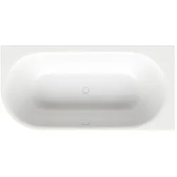 Bette BetteLux Oval Silhouette Badewanne 3437-440CELVS snow, 195x95x45cm