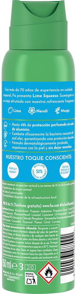 Fa Limones Del Caribe deo vaporizador 150 ml