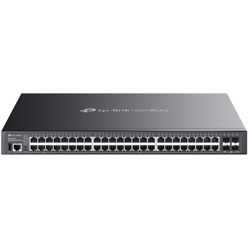 TP-Link 48-PORT 1G MANAGED POE++ SWITCH WITH 4 10G SLOTS 770W POE POWER