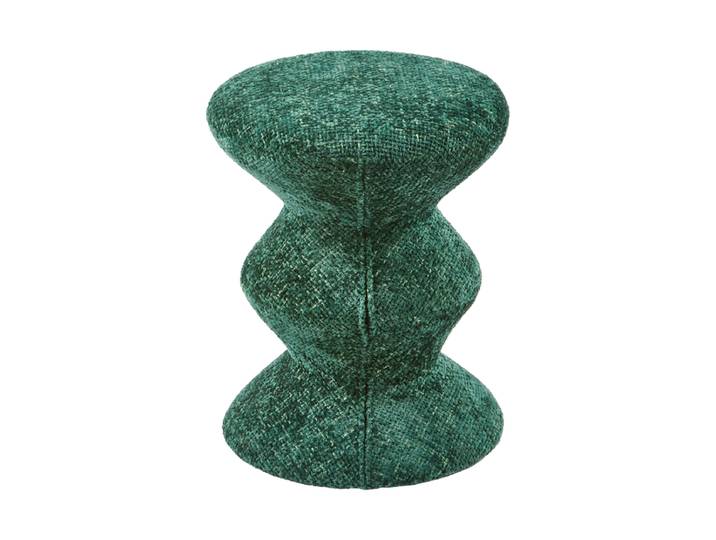 Design Hocker „Zig Zag Soft“ Grün Pols Potten