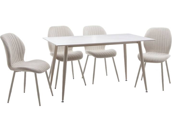 Set Tisch und 4 Stühle DINA