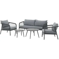 Lounge-Set  Gibraltar ¦ grau