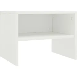 vidaXL Nachttisch Weiß 40x30x30 cm Holzwerkstoff