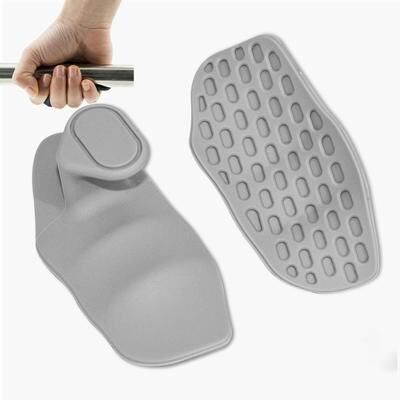 Perfect Picks Market Anti Slip Weight Lifting Gloves Ergonomic Grip For Pull Ups And Strength Training gray