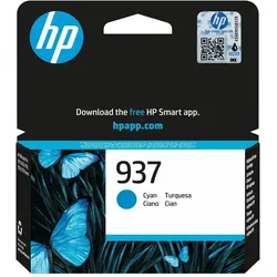 HP, Druckerpatrone, Hewlett-Packard 937 Cyan Original Ink Cartridge, 937 Cyan (C)