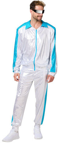 Trainingsanzug "Space", silber/blau