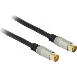 DELOCK 88947 - Anschlusskabel, IEC, Stecker, Kupplung, 3 m