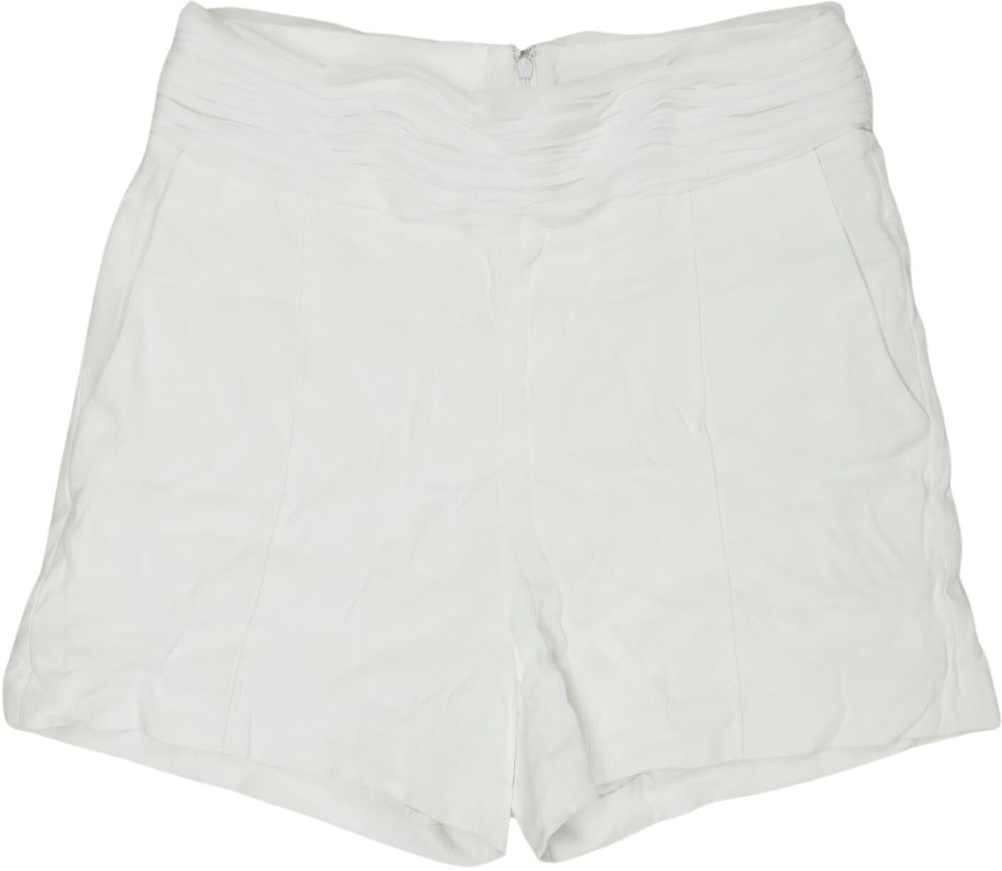 Steffen Schraut Damen Shorts, Weiß, Gr. EU 38, kein / Etikett - Second Hand