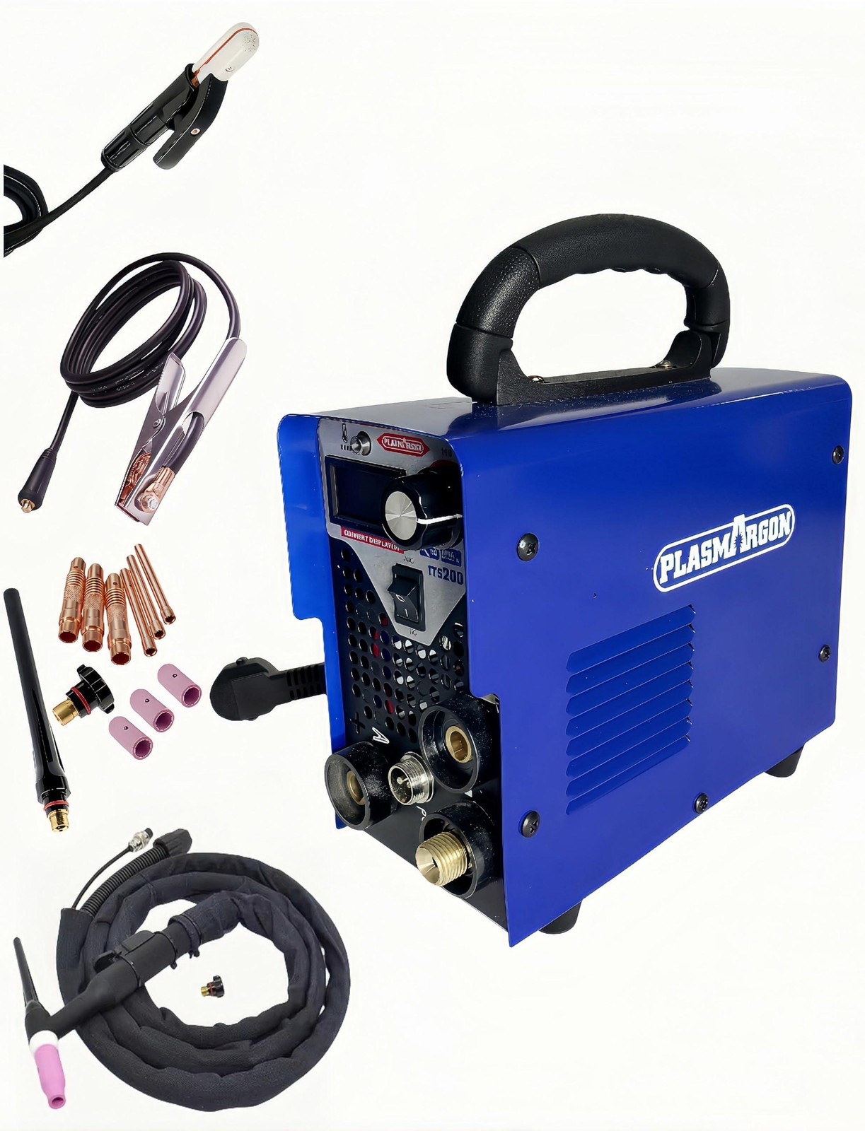 Selius Lasapparaat TIG MMA - 200 Ampère - Compacte DC Inverter Lasmachine voor Staal en RVS