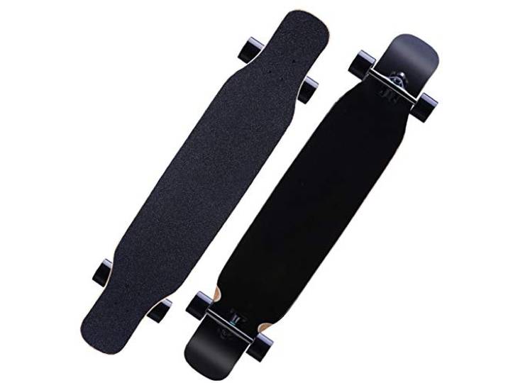 TXTC Professionelle Longboard Komplett Skateboards for Anfänger Standard-Skateboard Cruiser Mit 8 Schicht Ahornholz for Jungen, Mädchen, Kinder Jugendliche Erwachsene (Color : 108cm-B)
