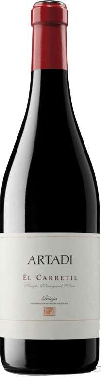 Vino Artadi El Carretil 2016 - Tinto de España con 14,50% de Graduación