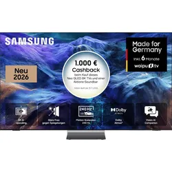 SAMSUNG GQ85QN990F Mini LED / Neo QLED 8K TV (85 Zoll 214 cm, UHD 8K, SMART TV)