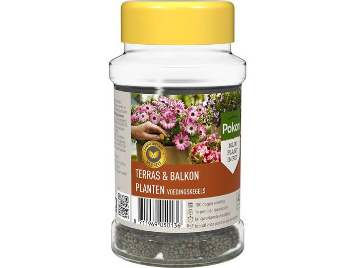 Pokon terras & balkon voedingskegels 40 stuks