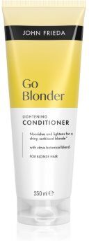John Frieda Go Blonder Lightening Conditioner condicionador iluminador para cabelo loiro e grisalho 250 ml. Go Blonder Lightening Conditioner