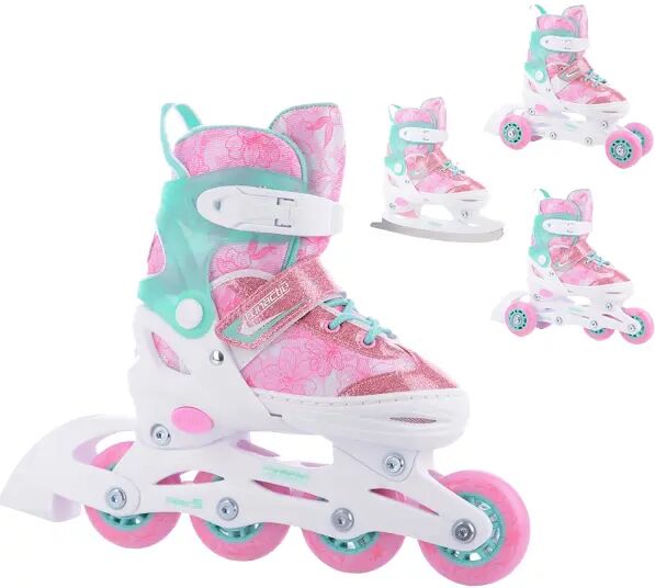 Inliner Mädchen FunActiv Trilo 4in1 (Pink - 30-33)