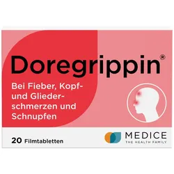 Doregrippin bei Erkältungsschmerzen & verstopfter Nase 20 St