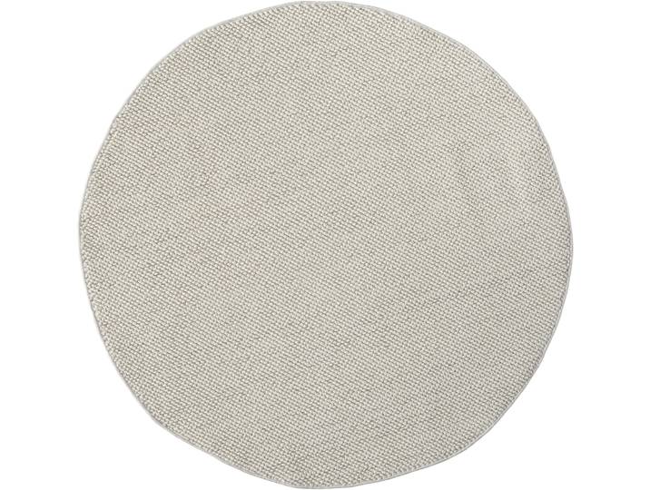 Teppich Ava , weiss (weiß, creme), B:120cm H:7mm L:120cm Ø:120cm, Polyester, MYFLAIR MÖBEL & ACCESSOIRES, Teppiche, Teppich, Uni Farben, meliert, Sisal-Optik, auch in rund erhältlich