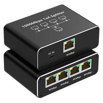 Allnet network splitter/switch 5 Port &bull 5x 1GbE &bull Lüfterlos &bull ALL-NS1005 (5 Ports) (ALL-NS1005)