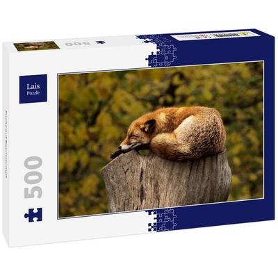 Lais Puzzle Fuchs auf Baumstumpf 500 Teile