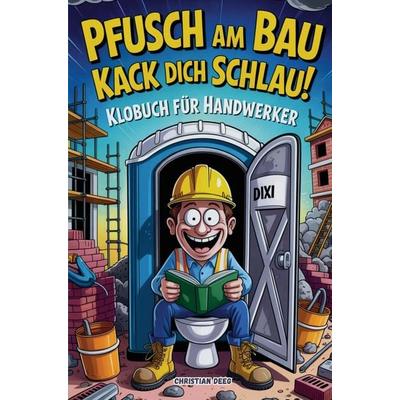 Pfusch am Bau Kack dich schlau! - Das Klobuch für Handwerker: Lustige Sammlung aus unnützem Wissen, schrägen Baustellengeschichten und Rätseln,