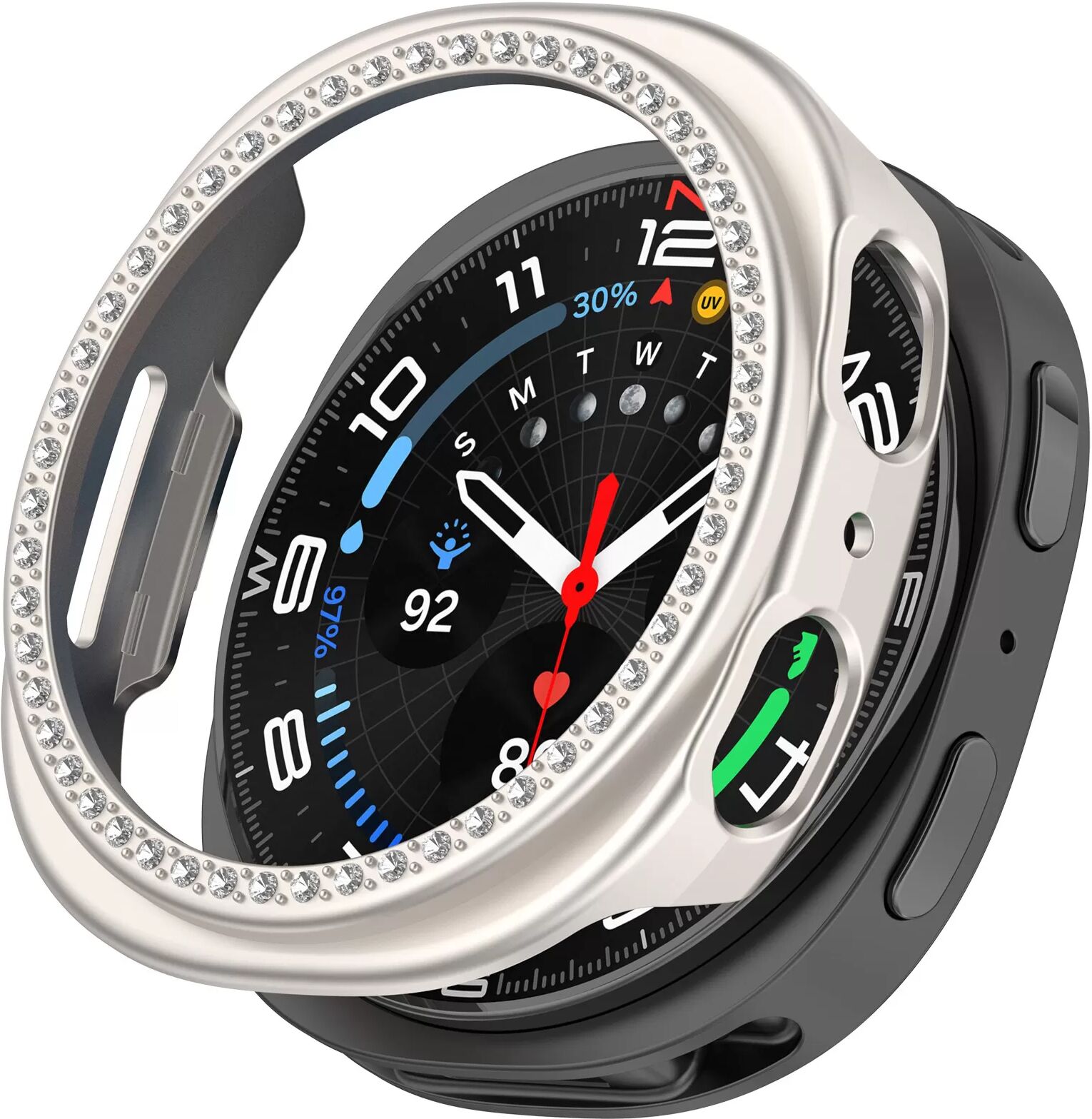 INF Stilvolle goldene Hülle für Samsung Galaxy Watch 8 44mm