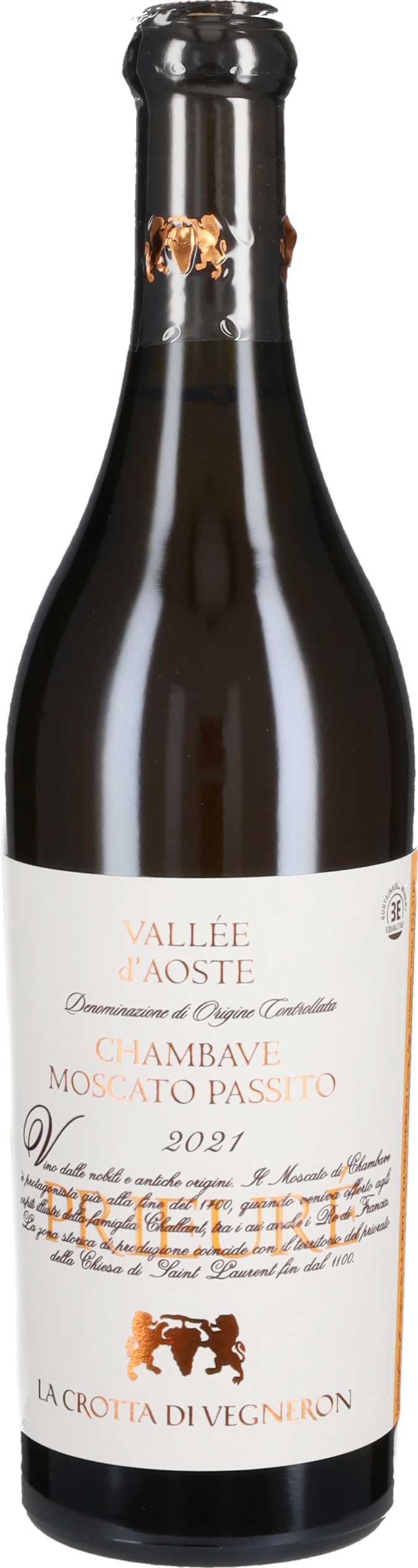 Chambave Muscat Passito 'Prieuré' La Crotta di Vegneron 2022 - 37.5cl