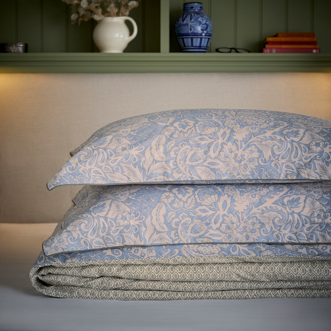 JOULES Balmoral Cotton Duvet Cover Set Single Duvet Cover + 1 Pillowcase